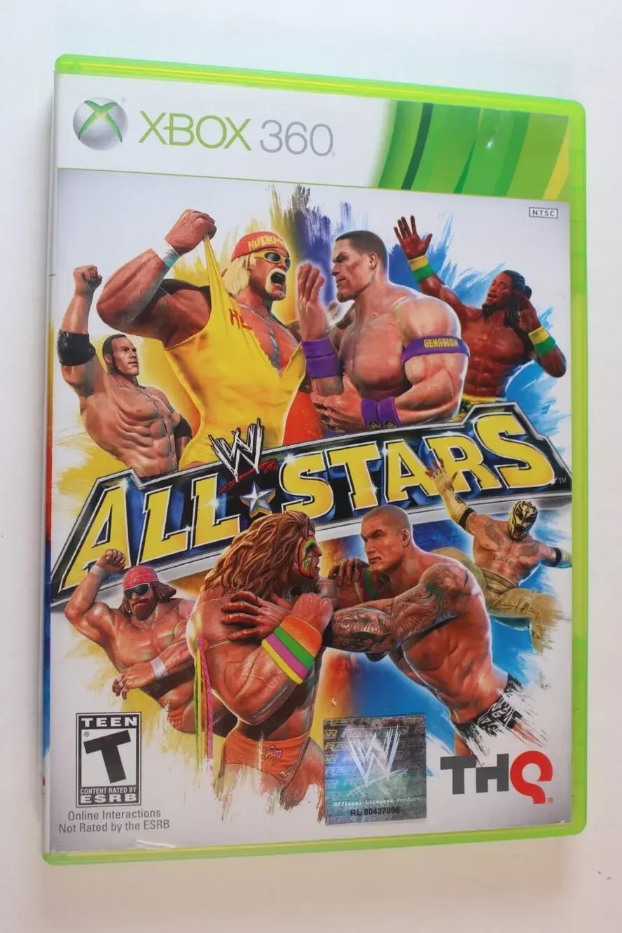 WWE All Stars (Microsoft Xbox 360, 2011) Complete CIB Tested & Working